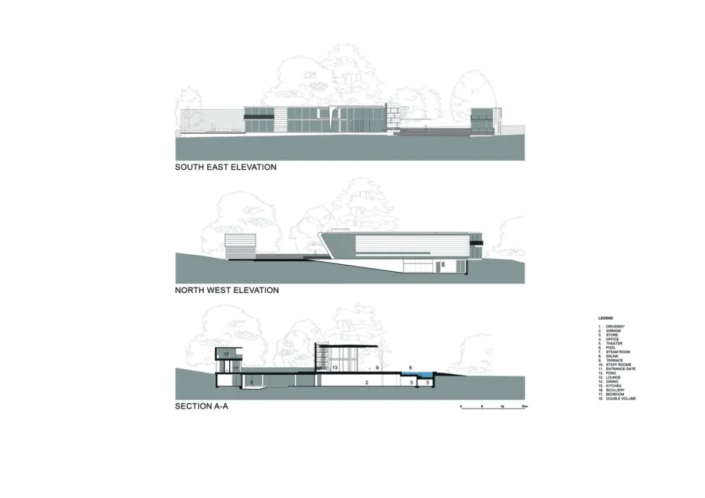 SAOTA & ARRCC | Lake House , 大胆的当代建筑空间