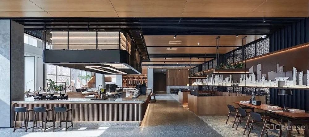 南京万科未来城售楼处 效果图和实景照片