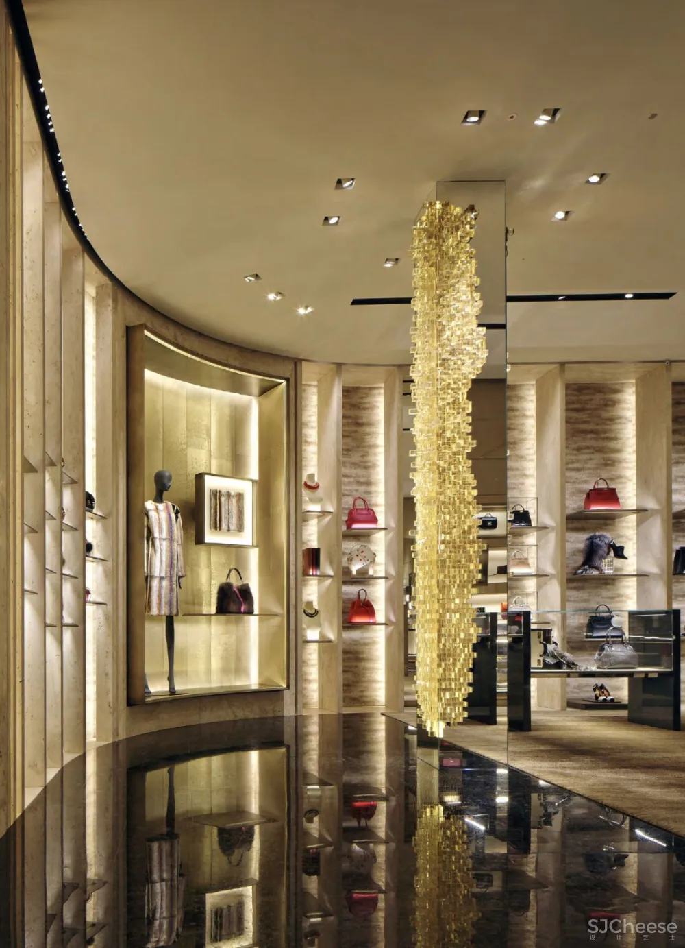 Gwenael Nicolas | Fendi Montenapoleone , 奢华芬迪精品店