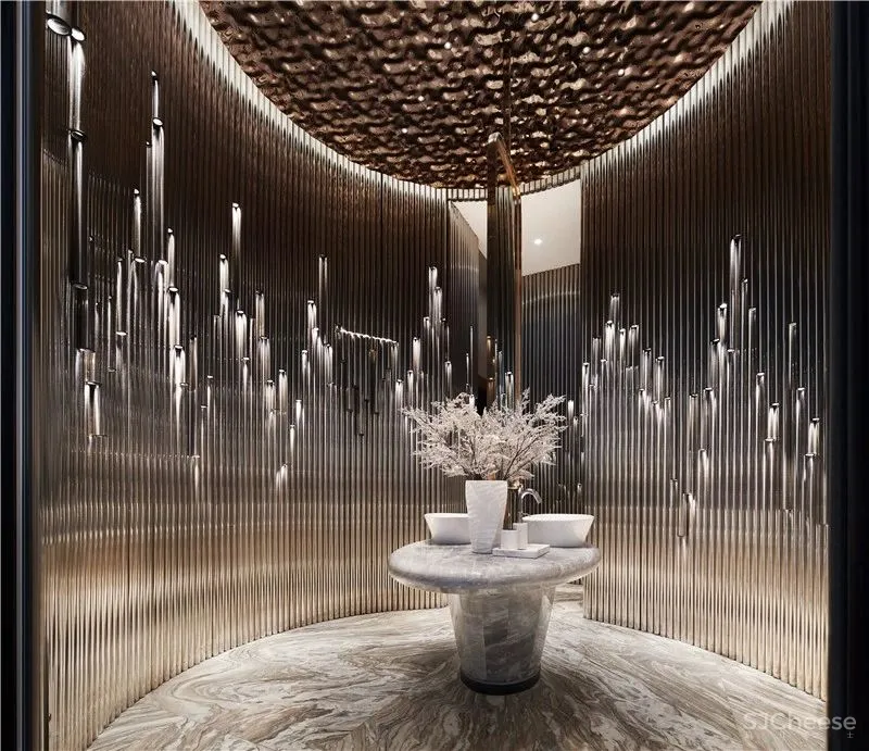 阳光城文澜府售楼部|锐度设计