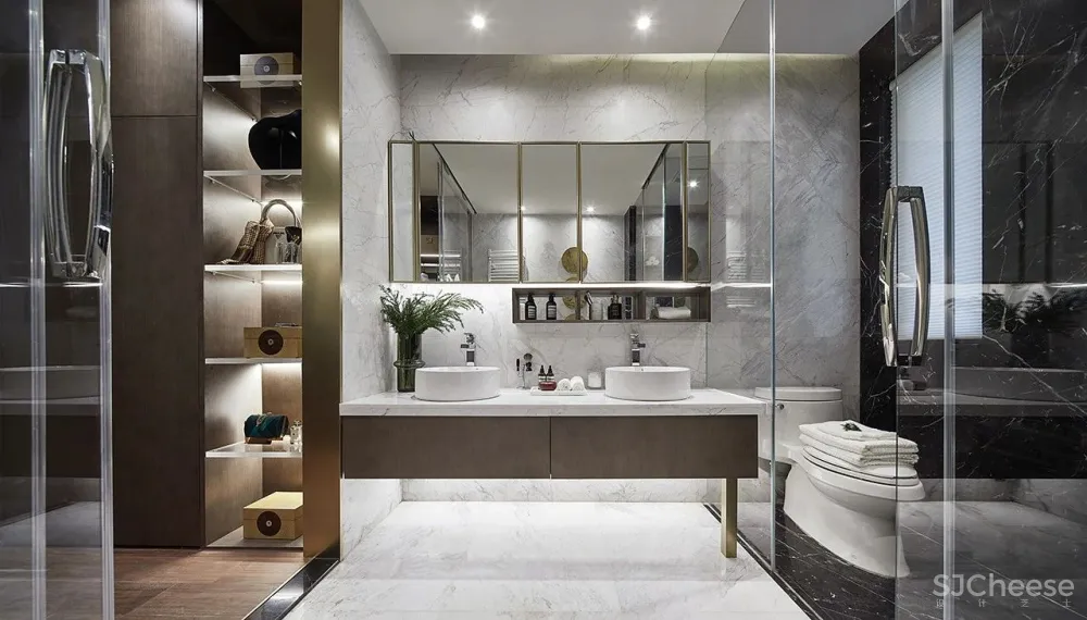 史南桥 189㎡现代都市样板间,非凡气质的至臻格调!