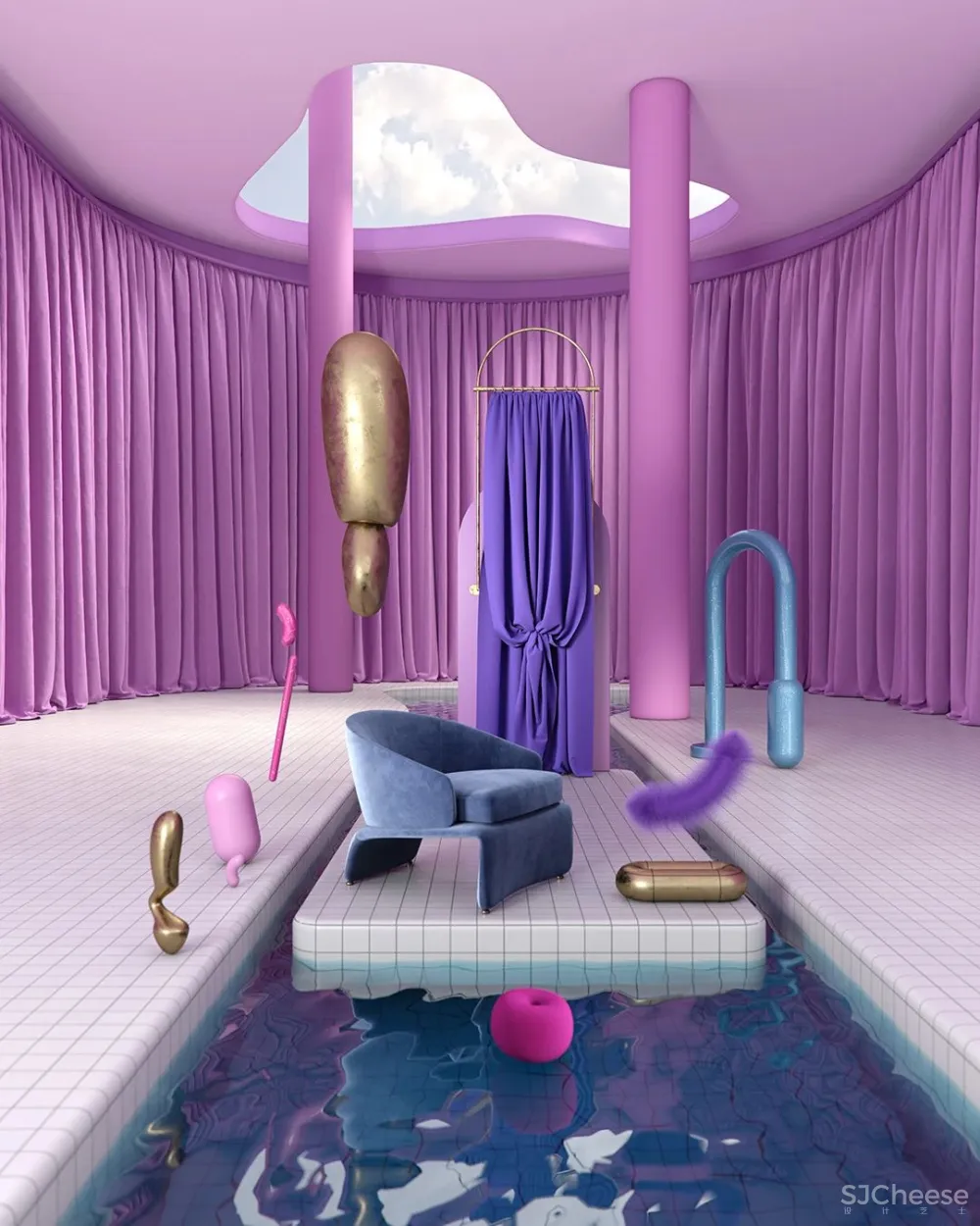 Timur Mitin 爱丽丝的谐波几何美学