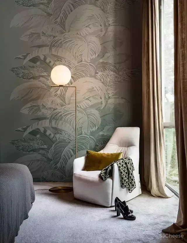 素色墙纸可以放下了,这样的墙纸才能玩转家居