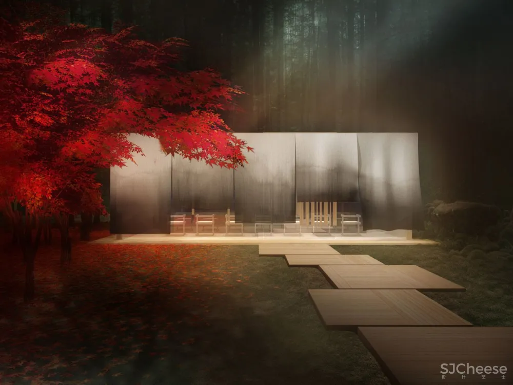 Gwenael Nicolas | Sen Hakone度假村 , 日式“虚拟酒店”的构想