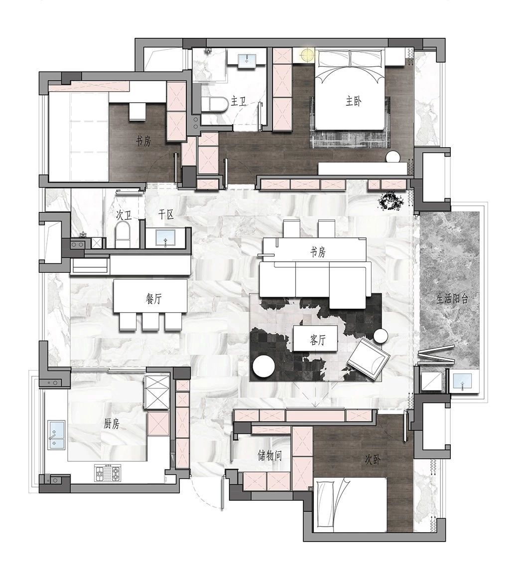 家,就该这样设计,悠闲而温馨!