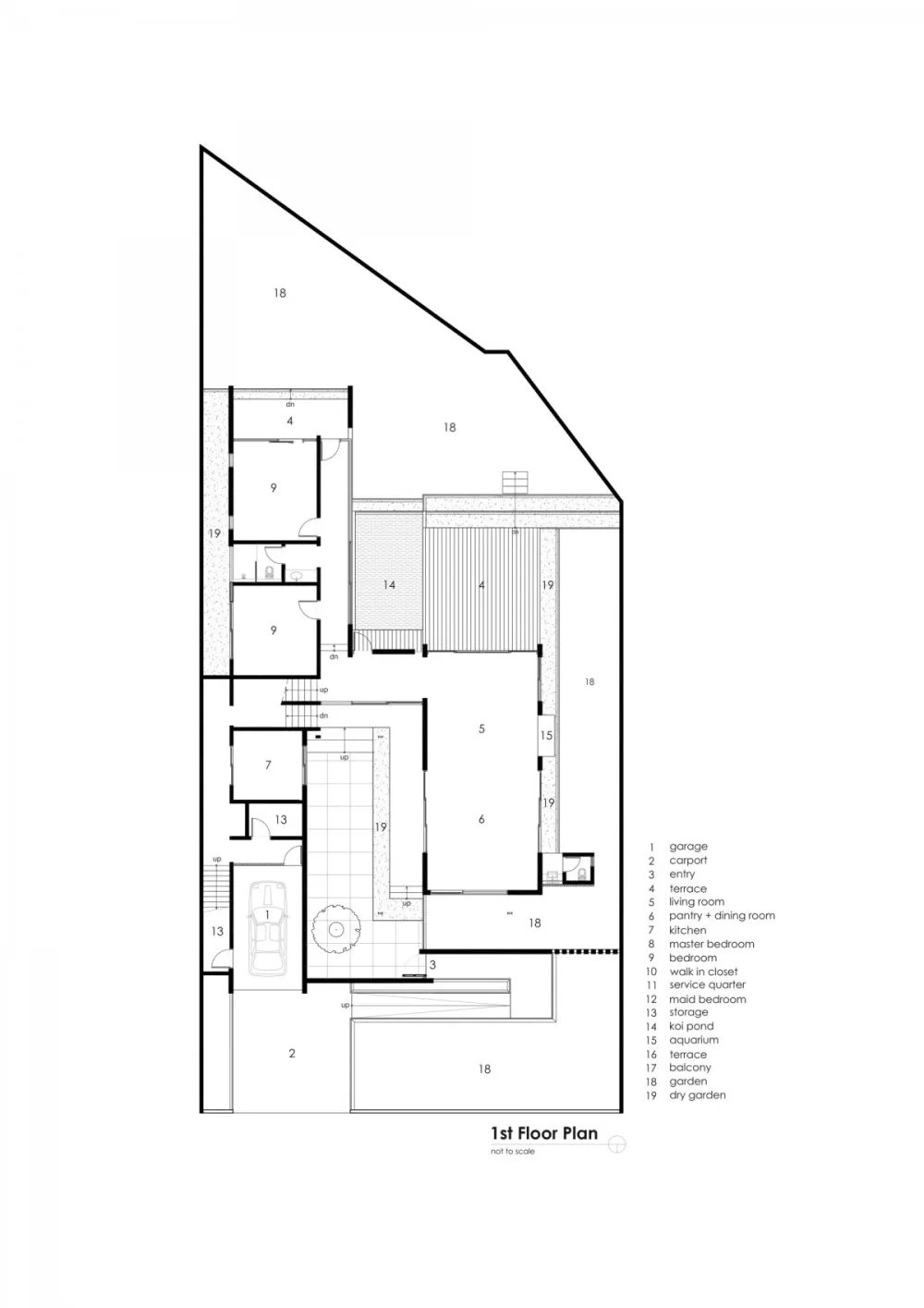 Pranala Associates | Iyashi House , 现代混凝土景观别墅