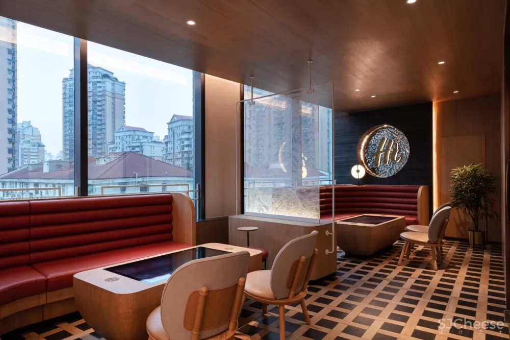 海底捞下午茶打浦路店 / 采一片云,连接自然与空间