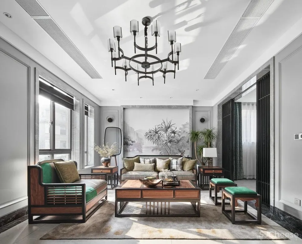 新中式+高级灰,更显高贵!