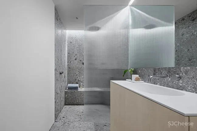 老宅翻新,用水磨石做点缀复古又高级!