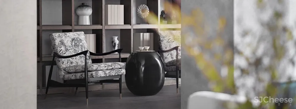 住宅丨现代 —— 简约舒适却不单调的艺术体验感