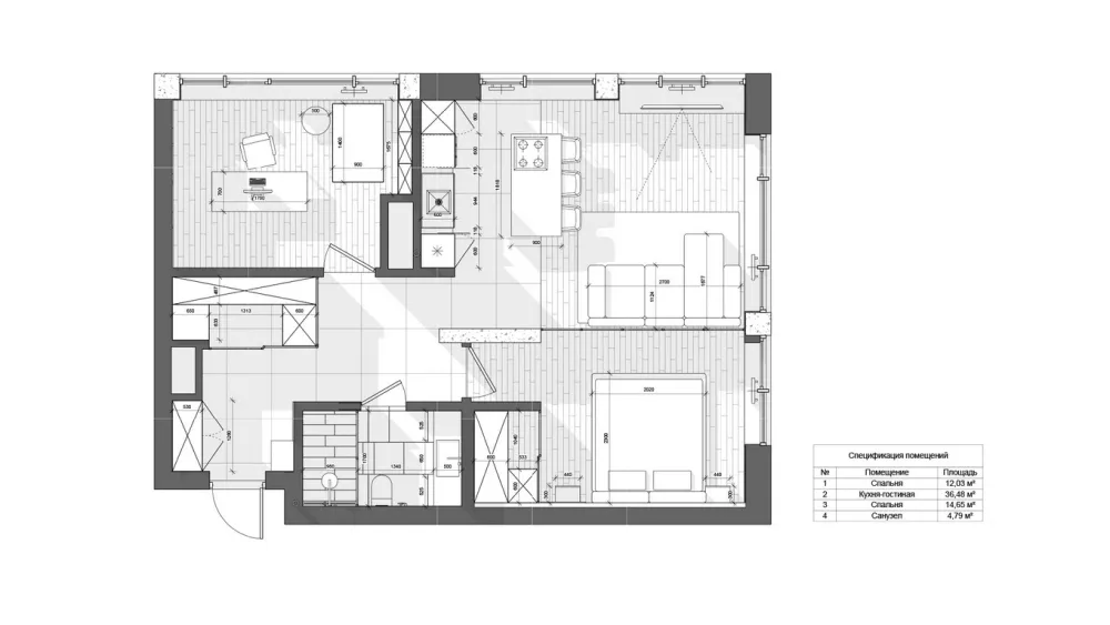乌克兰基辅 - 68㎡质感北欧，简而雅的生活