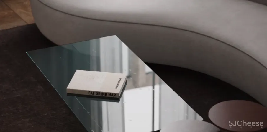 79㎡ 轻奢一房，每个细节都很有设计感！