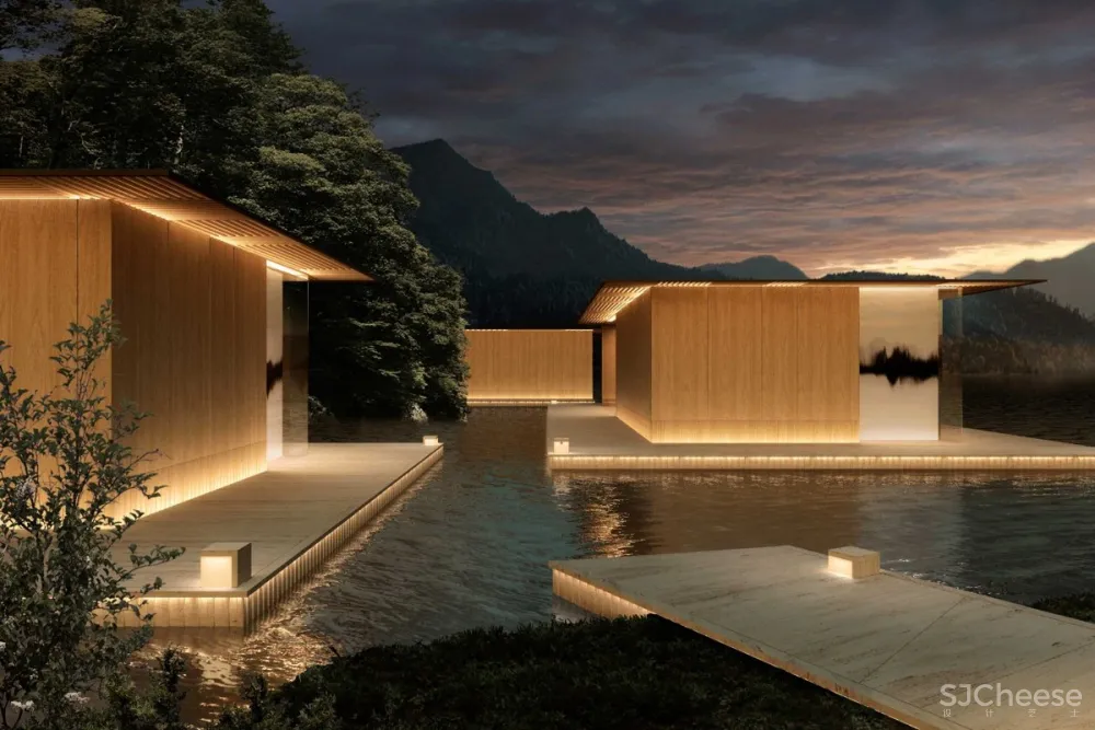 Gwenael Nicolas | Sen Hakone度假村 , 日式“虚拟酒店”的构想