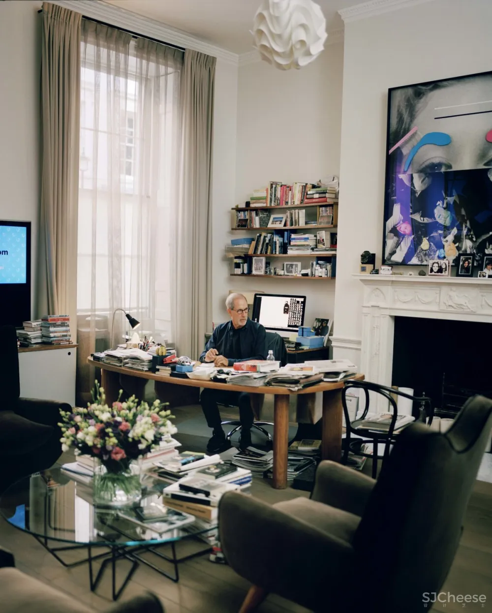 India Mahdavi | 瑞士艺术收藏家Maja Hoffmann伦敦的家