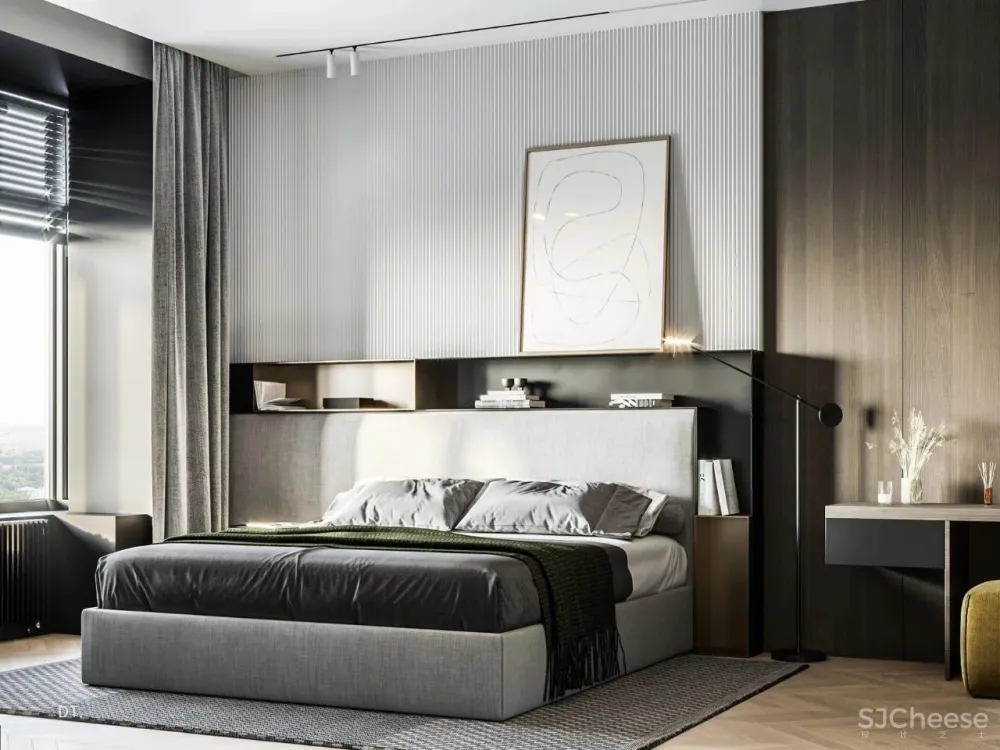 绿色 轻奢,写意悠然清新空间