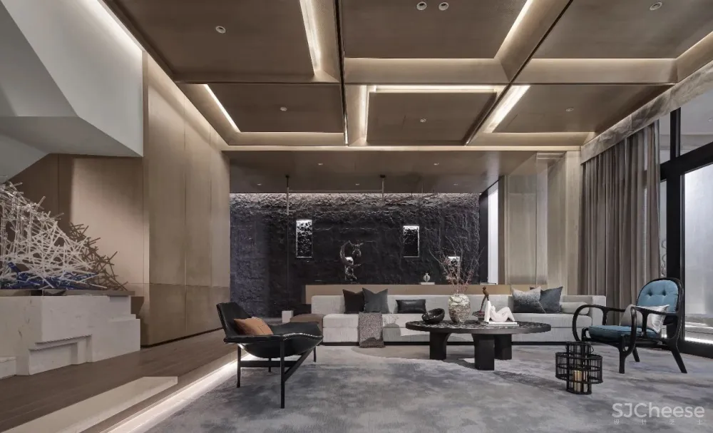 190m² 非凡别墅,温润、朴质的气质美学!