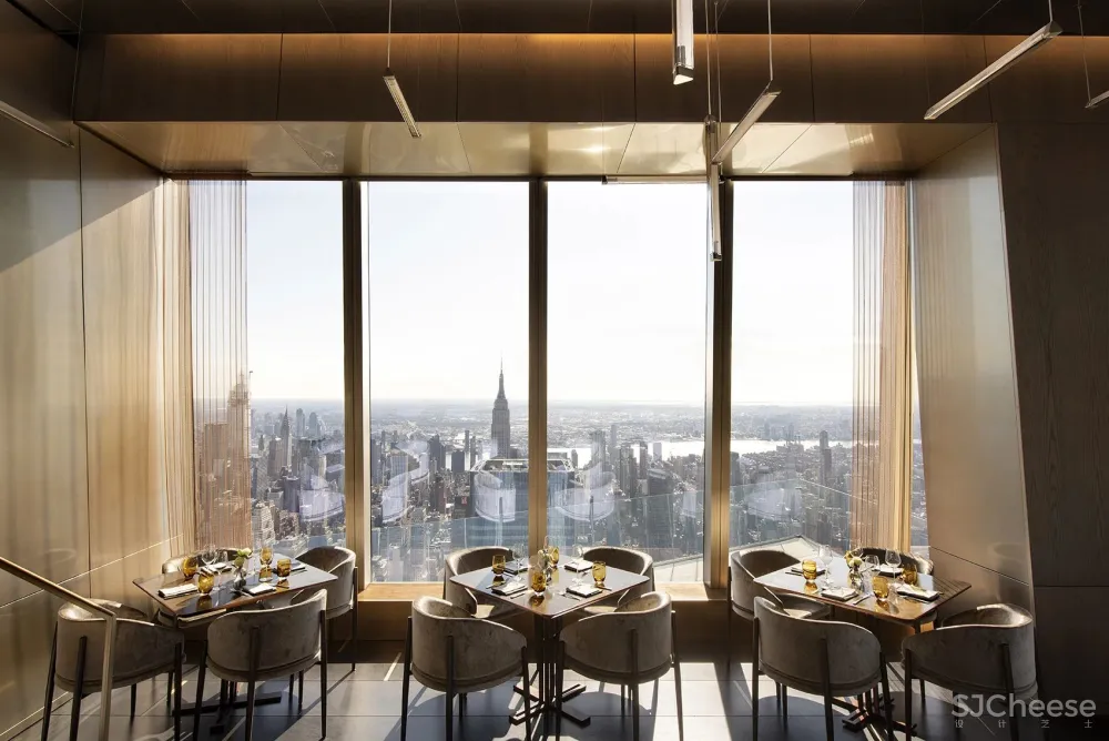 Rockwell Group新作 俯瞰纽约城 巅峰餐厅