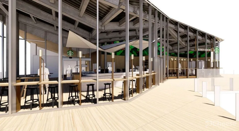 星巴克又放大招,开启第一家共享办公门店!