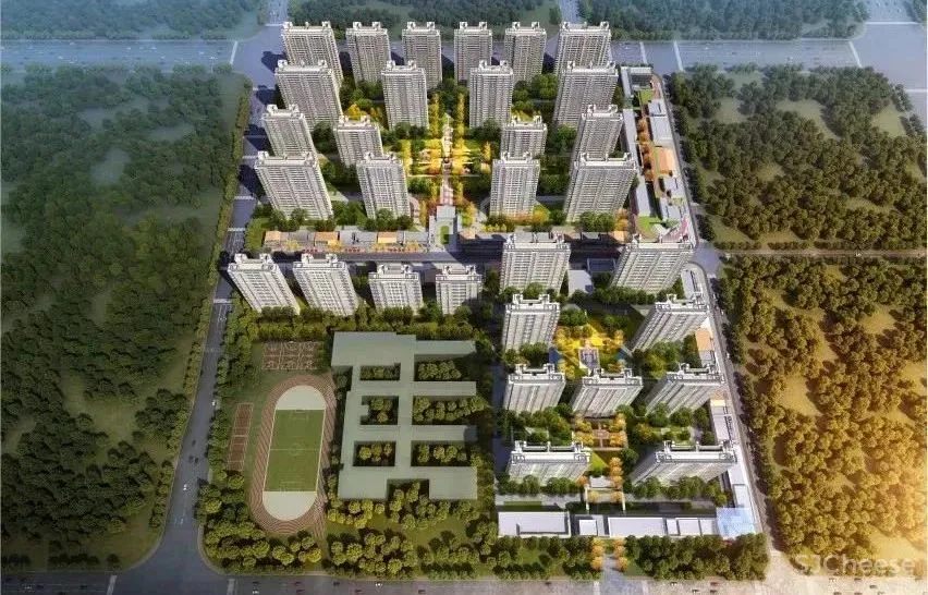 南京万科未来城售楼处 效果图和实景照片