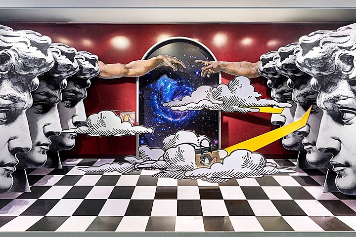 文艺复兴 – 红谷HONGU 橱窗设计