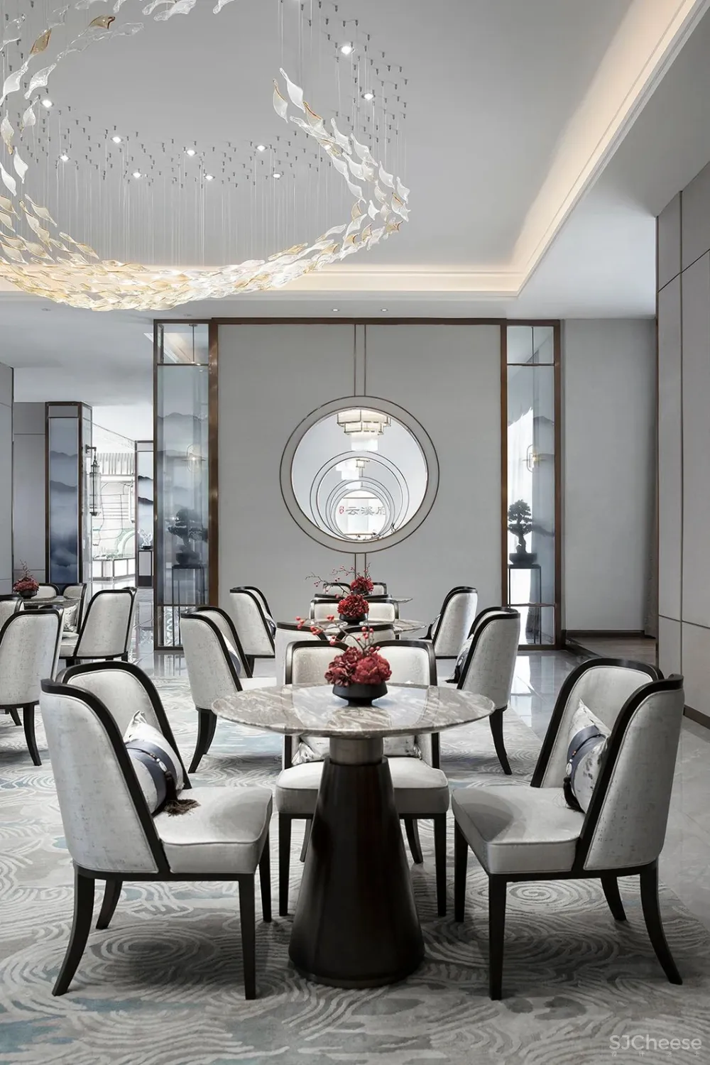 新中式 高级灰,超凡脱俗的设计格调!