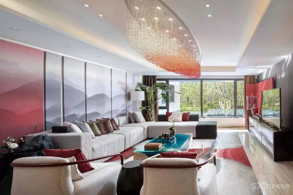 “新中式” “中国红”的设计，美妙绝伦！