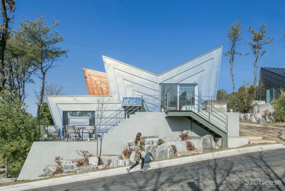 这是什么神仙设计! 韩国建筑师把联排别墅玩出花 不卖房子, 卖文化