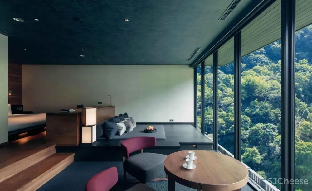 国内第一家-台中谷关“虹夕诺雅”的温泉度假酒店!