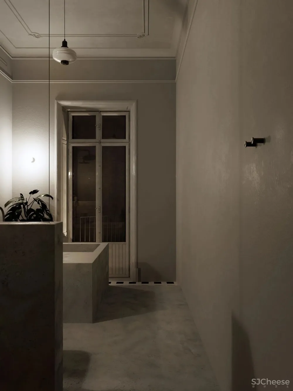 一室户极简小公寓,镜面柜门让家大两倍!