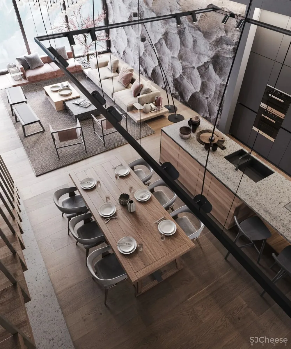 美到窒息的墙面设计,告别冰冷大白墙!