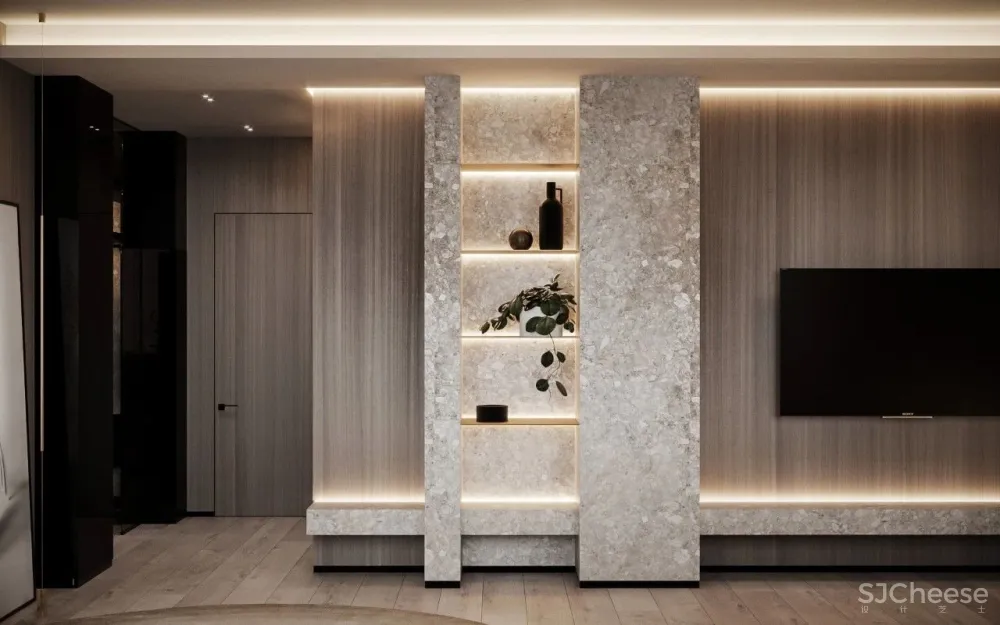 自然简约的两层公寓，一家四口的温馨日常！