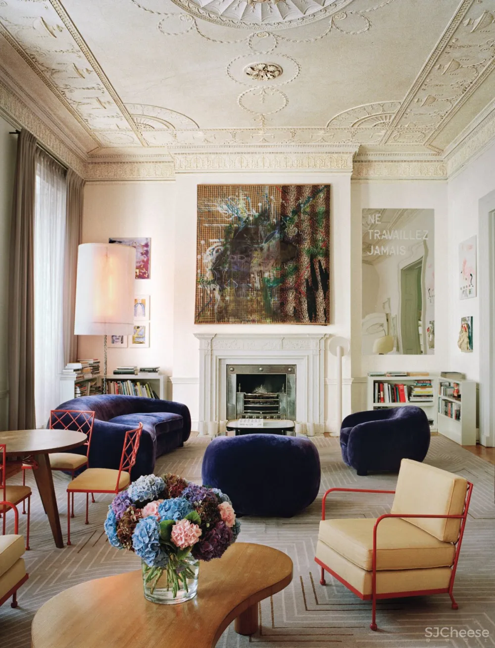 India Mahdavi | 瑞士艺术收藏家Maja Hoffmann伦敦的家