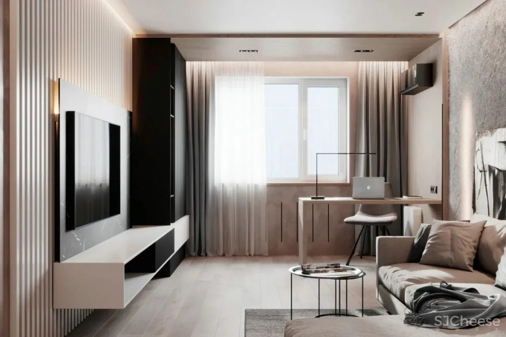 85㎡精巧简雅住宅，沁入人心的质感美！