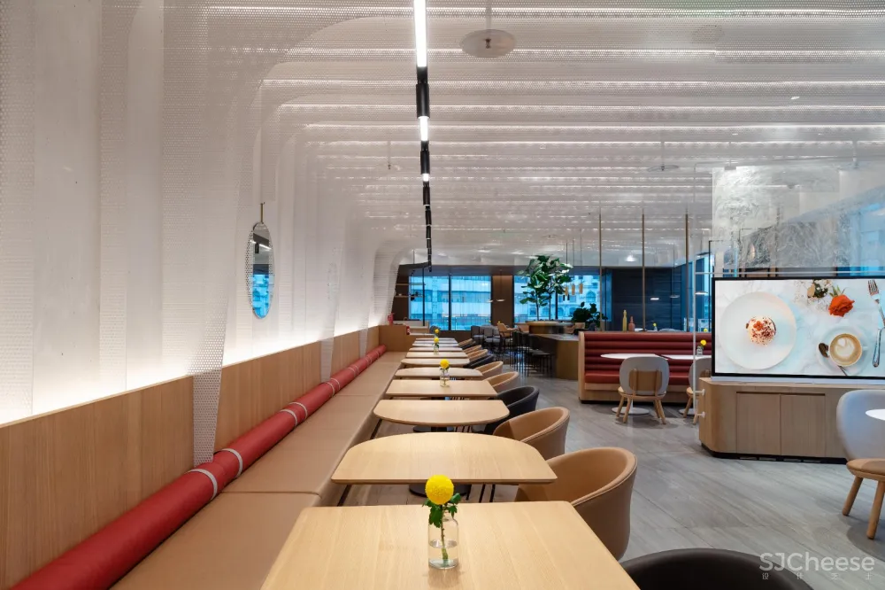 海底捞下午茶打浦路店 / 采一片云,连接自然与空间