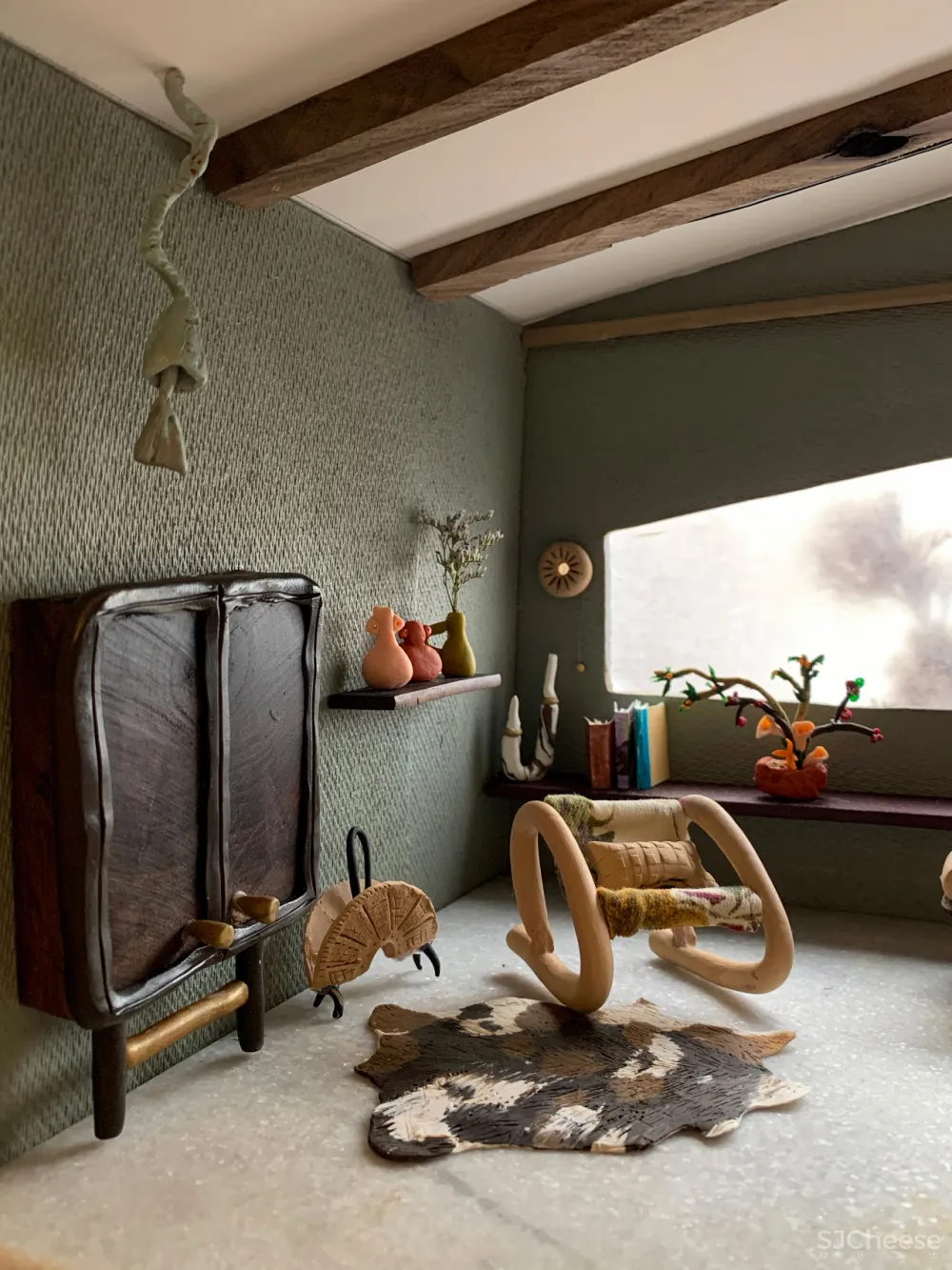 居家隔离的手工达人,用黏土捏出理想房间!每一个都超级惊艳!