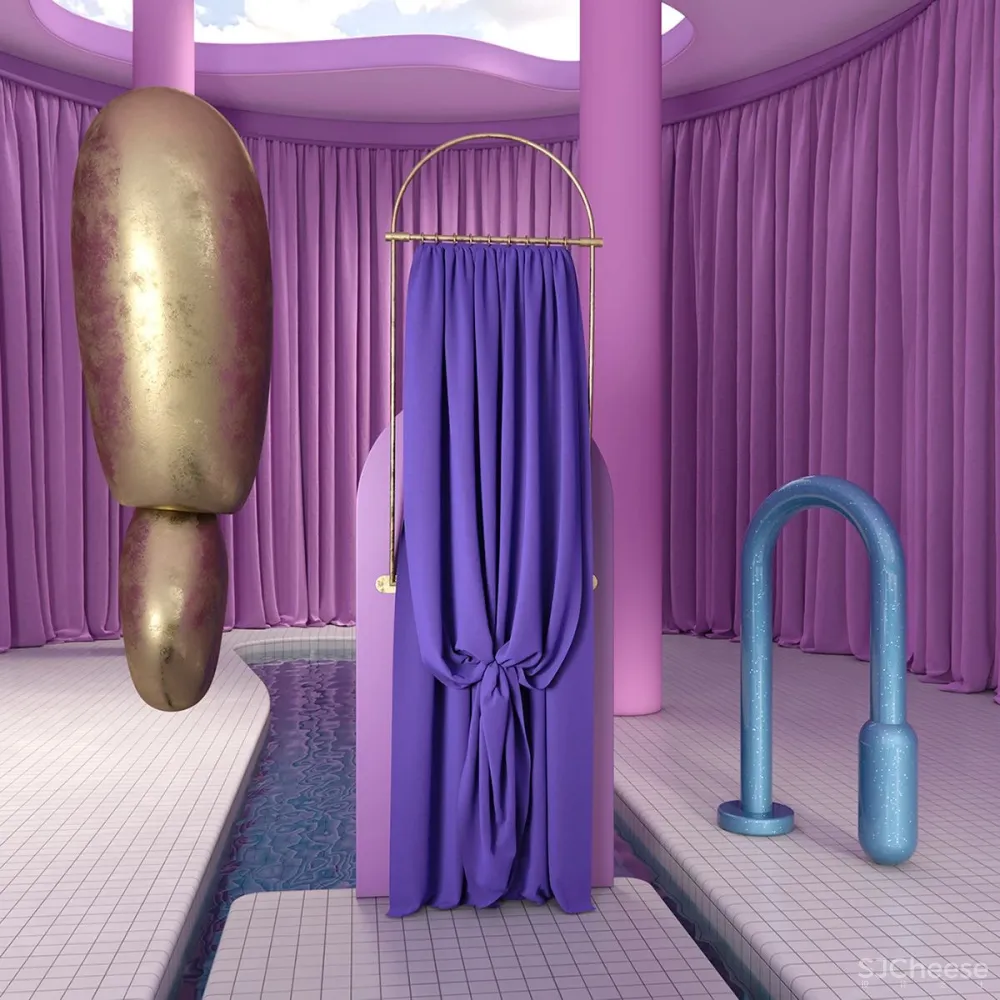 Timur Mitin 爱丽丝的谐波几何美学