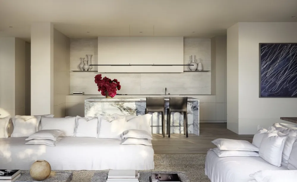 Jolson Architecture | Huntingtower Road , 自然主义的极简别墅