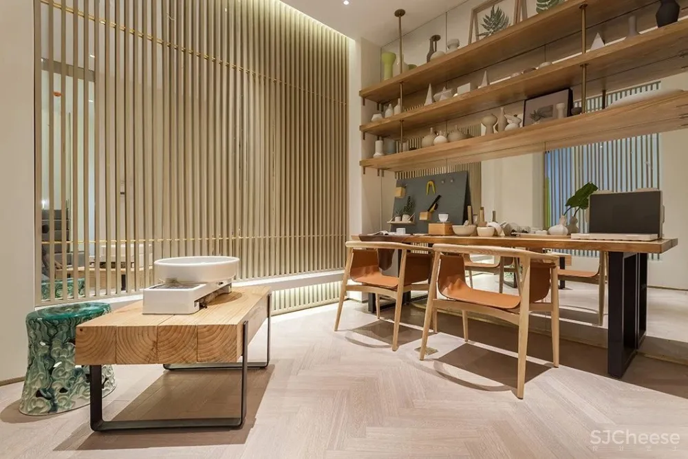 300㎡超美新中式：茶色悠然，新派雅趣！