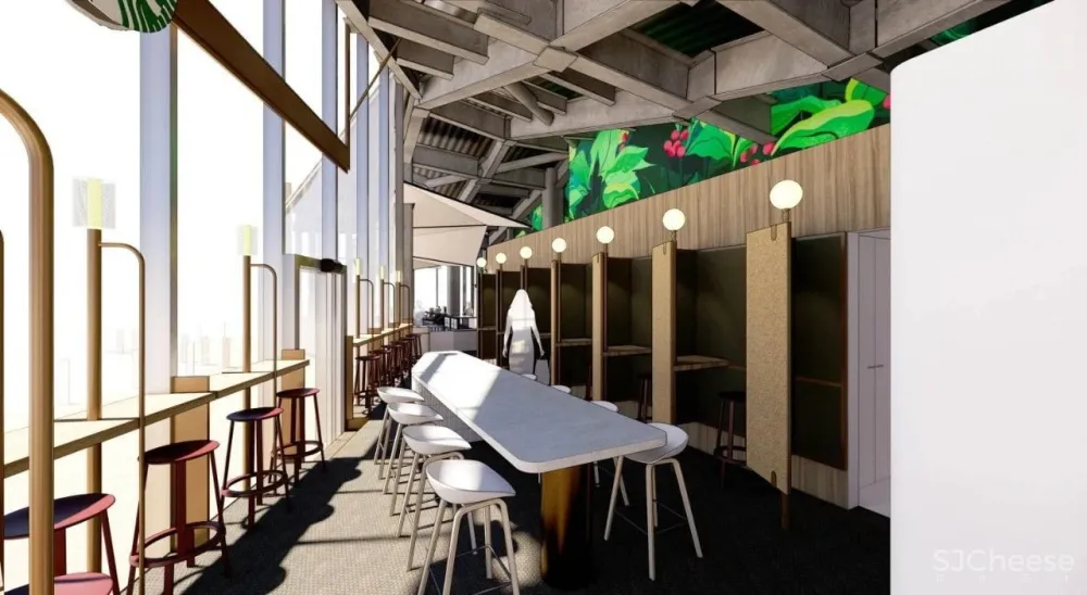 星巴克又放大招,开启第一家共享办公门店!