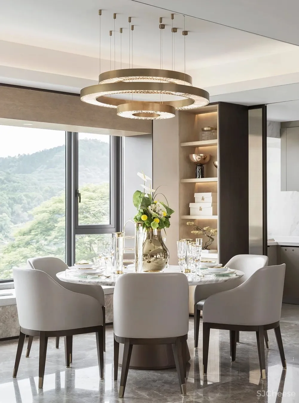 240㎡轻奢都市范,定义非凡的设计格调!