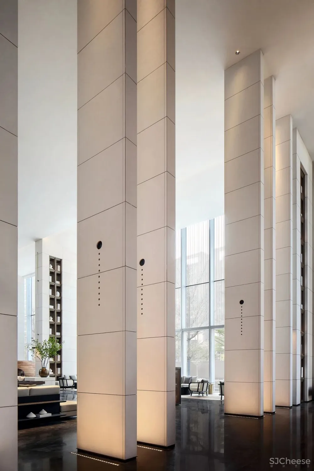 CCD.郑中新作 广州「保利·拾光年」售楼处 效果图和实景照片