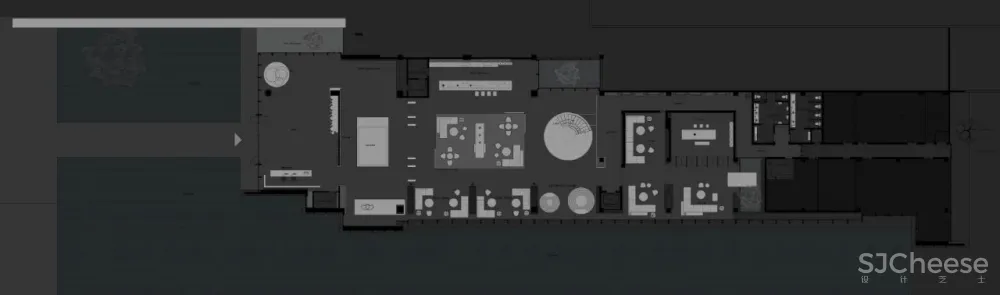 CCD.郑中新作 广州「保利·拾光年」售楼处 效果图和实景照片