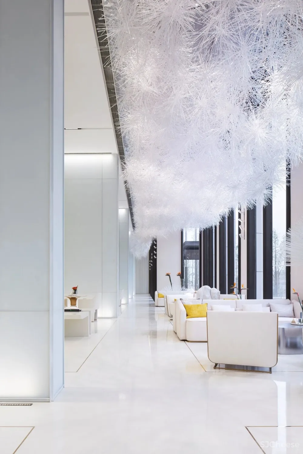 成都李益中空间 × 麓湖公馆销售中心:纯粹的仙子,轻盈的梦