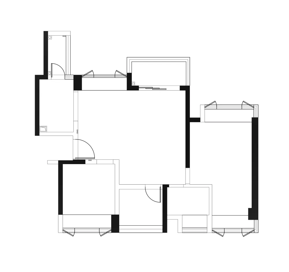 一屋两人两狗,干净利落有调性的家!
