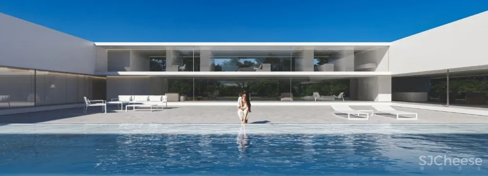 西班牙，马德里，方井住宅