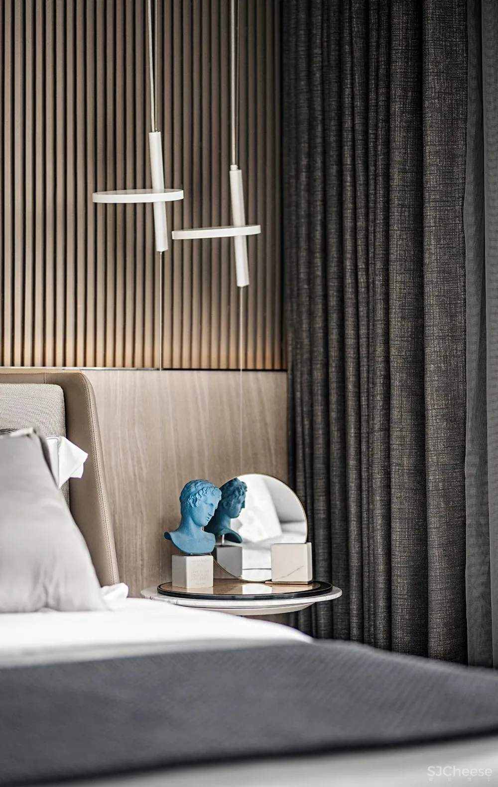 首发 吴文粒:240㎡简约叠墅,探寻沉静的艺术!