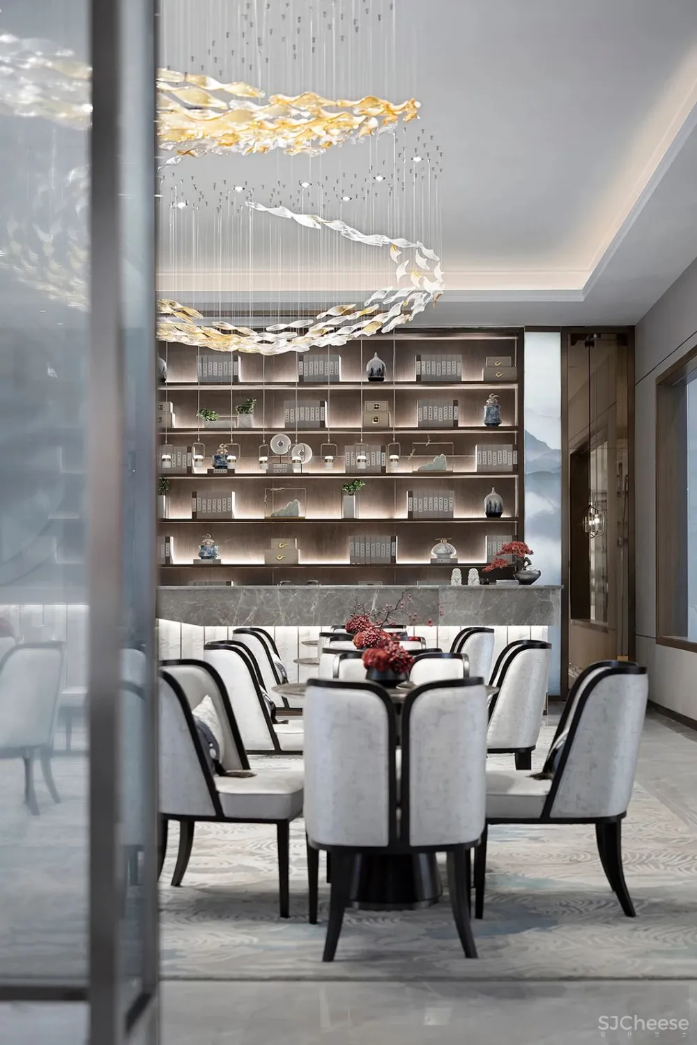 新中式 高级灰,超凡脱俗的设计格调!
