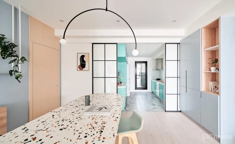 NestSpace Design | Ne On Apartment , 迷人的极简主义住宅