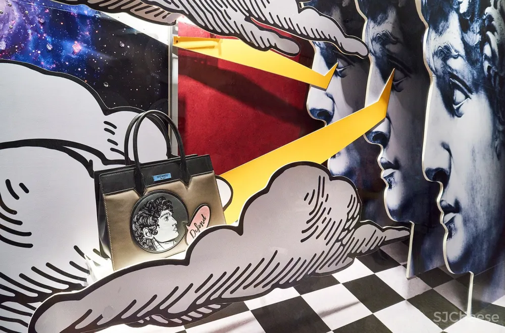 文艺复兴 - 红谷HONGU 橱窗设计