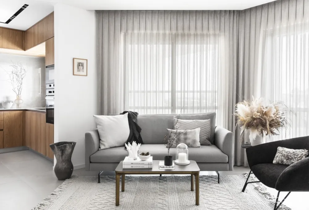 Maya Sheinberger | S Apartment , 极简舒适的现代住宅